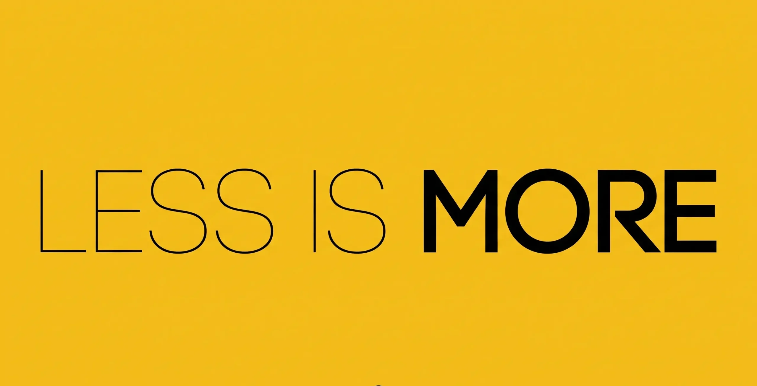 کمتر، بیشتر است» (Less is More) میس ون در روهه